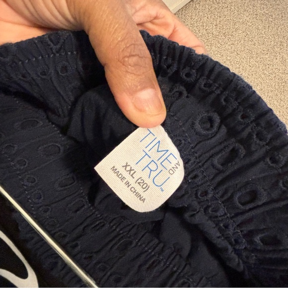 Time and Tru Cotton Eyelet MIDI Skirt XXL - Picture 6 of 8